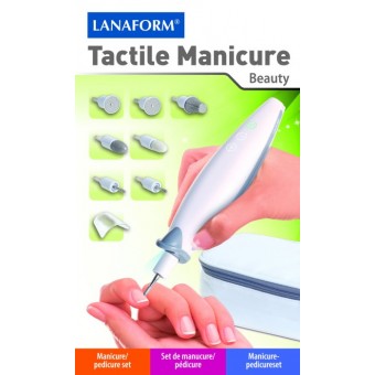Маникюрно-педикюрный набор Тактил Маникюр LANAFORM Tactile Manicure LA130508