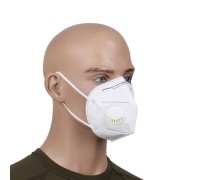 Респиратор-маска для лица KN95 с клапаном (степень защиты FFP2)