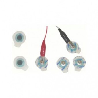 Комплект липких электродов малократного применения для лица (диаметр 2,4см)